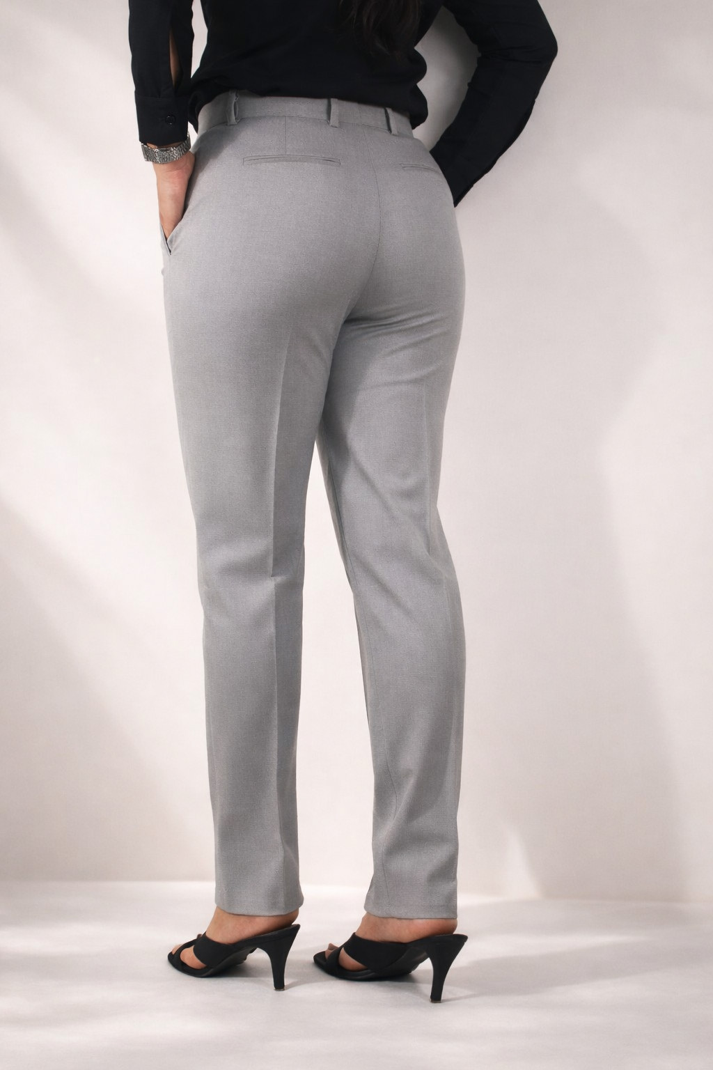 The Silver Slate Office Trouser
